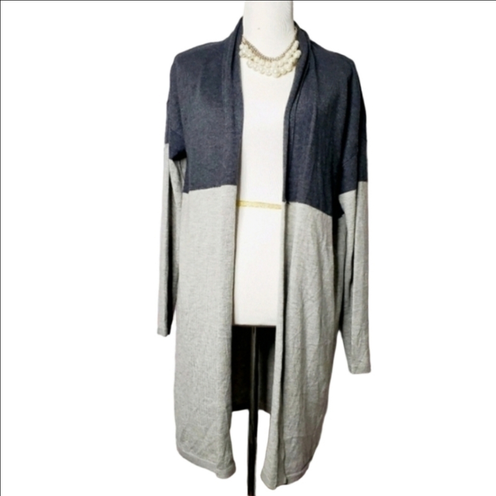 Colour works size S‎ gray long cardigan …